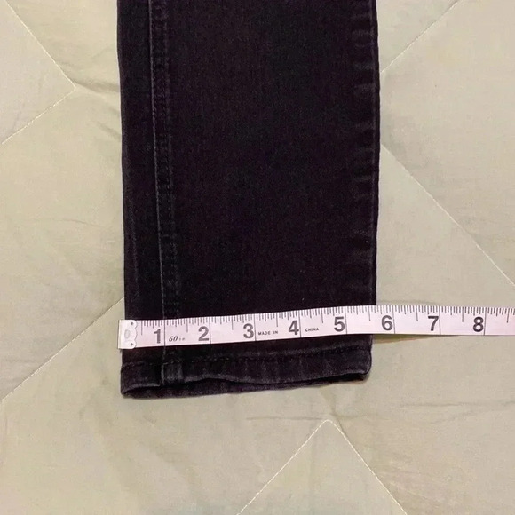 Ellen Tracy Cora Black Stretch Skinny Jeans in Plus Size 14W. - Picture 7 of 12